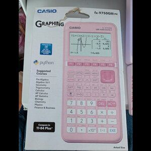 Casio FX-9750GIII-PK Graphing Calculator